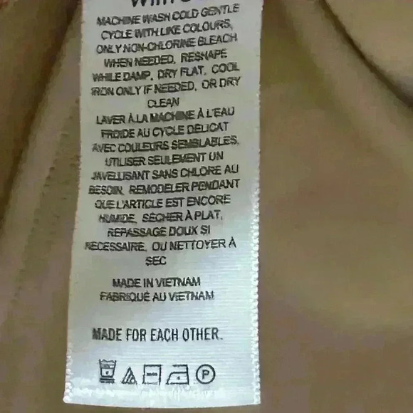 Wilfred Aritzia Lune Saturn beige m wrap dress women’s size medium - Picture 7 of 7